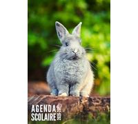 Agenda Scolaire 2026 2027: Lapin - Semainier Pour Filles, Garçons, Étudiants, Primaire, Collège et Lycée | De Septembre 2026 à Août 2027
