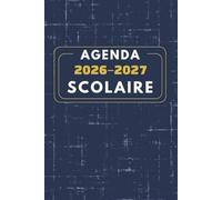 Agenda Scolaire 2026 2027: Planificateur semainier hebdomadaire couvre toute l'année scolaire | 1 semaine sur 2 pages | Format A5 pratique | pour Etudiants Collège Et Lycée