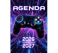 Agenda Scolaire 2026-2027: Pro Gamer | Journalier (une page par jour) | 12x17 cm | Format standard | Collège et lycée | Sept 2026 - juil 2027 | Ado garçon & fille | Jeux vidéo, gaming, g onsole