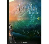 Agenda Scolaire Français 2025-2026: Pour les Enseignant.e.s et Élèves du Primaire et du Secondaire - Lac: Semainier Gratitude 8.5" x 11" - 137 Pages avec Thématique Nature