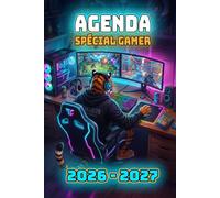 Agenda Scolaire Gamer 2026-2027: 2 Jours par Page - Format A5 - Primaire, Collège & Lycée - Citations & Quiz Gaming - CM1 CM2 6ème 5ème 4ème 3ème - Septembre 2026 à Juillet 2027