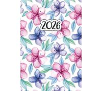 Agenda Semainier 2026 A5: Planificateur Hebdomadaire Horizontale | 12 Mois, de Janvier à Décembre | Planner Français avec Vue Semaine sur Deux Pages