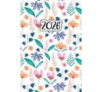Agenda Semainier 2026 A5: Planificateur Hebdomadaire Horizontale | 12 Mois, de Janvier à Décembre | Planner Français avec Vue Semaine sur Deux Pages