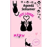 Agenda Semainier "Le monde des chats" (Mes petits carnets au féminin)