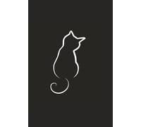 Agenda semanal gato negro: planificador sin fechas 6x9 para organizar tareas, hábitos, objetivos y notas: Weekly planner minimalista con diseño de ... rutina diaria y planificación personal