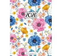 Agenda Settimanale 2026 A4: Grande Planner | 12 Mesi Gennaio-Dicembre | La Settimana su una doppia pagina | Pianificatore Italiano | Coordinatrice del Caos