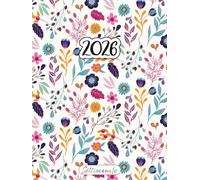 Agenda Settimanale 2026 A4: Grande Planner | 12 Mesi Gennaio-Dicembre | La Settimana su una doppia pagina | Pianificatore Italiano | Coordinatrice del Caos