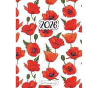 Agenda Settimanale 2026 A4: Grande Planner | 12 Mesi Gennaio-Dicembre | La Settimana su una doppia pagina | Pianificatore Italiano | Coordinatrice del Caos