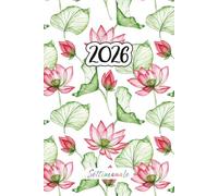 Agenda Settimanale 2026 A5: Pianificatore Orizzontale 2026 | 12 Mesi, da Gennaio a Dicembre | Planner Italiano con Vista Settimana su Due Pagine