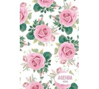 Agenda Settimanale 2026: Pianificatore Floreale | Un settimana su 2 pagine , Formato A6 | Floreali - Coperta di Fiori