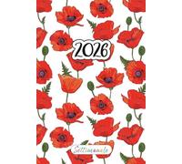 Agenda Settimanale 2026: Pianificatore Orizzontale 2026 | 12 Mesi, da Gennaio a Dicembre | Planner Italiano con Vista Settimana su Due Pagine