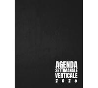 Agenda Settimanale 2026 Verticale: Coordinatrice del Caos | La Settimana su una doppia pagina
