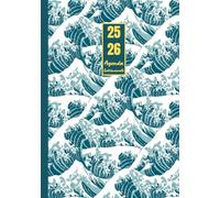 Agenda settimanale Agosto 2025 - Luglio 2026: Grande onda | 12 mesi, Settimana su doppia pagina, Da Agosto 2025 a Luglio 2026, Formato A5 | Calendario ... Personale, l'ufficio Aziendale e il Diario