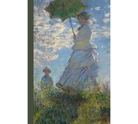 Agenda settimanale con orario: Claude Monet, La passeggiata | 18 mesi, Settimana su doppia pagina, Intervalli di 1 ora, Da Luglio a Dicembre, Formato ... Pianificazione Personale, l'ufficio Aziendale