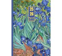 Agenda settimanale Luglio 2025 - Dicembre 2026: Vincent Van Gogh, Iris | 18 mesi, Settimana su doppia pagina, Da Luglio 2025 a Dicembre 2026, Formato ... Note | Adatto per la Pianificazione Personale