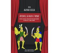 Agenda Sicilia 2024 - Sicily Weekly Planner 2024 - Diary - ITALIANO - ENGLISH: Miti e Leggende Siciliane - Sicilian myths and legends