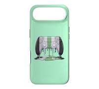Agender Flag Palette Dripping Paint Controller - Gaming Case for iPhone Air