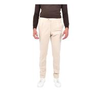 Agent 007 Trousers - male - Franzese Collection - Slim-fit Trousers - Beige - M - Trousers M