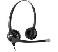 Agent 800 Binaural QD Headset, Noise Cancelling Microphone & HD Speakers Compatible with Computers via USB-A connection, usb headset, usb-12 cable