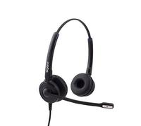 Agent AU40 USB Binaural Headset | Dual Earpiece | With in-line call controls and a noise-cancelling microphone