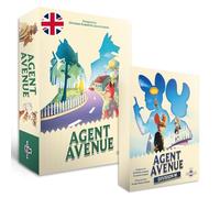 Agent Avenue Bundle Base Game and Division M Expansion (English Version) - Strategy Card Game, 2-4 Players, 10-15 Min, 8+ Years, on the Recommendation List for Game of the Year 2025