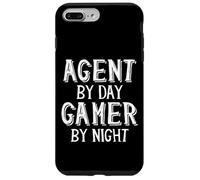Agent By Day Gamer By Night Realtor Law Enforcement Agent Case for iPhone 7 Plus/8 Plus