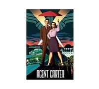 Agent Carter TV Series Cover Room Aesthetics 4 Canvas Poster Wall Art Decor Print Picture Paintings for Living Room Bedroom Decoration Unframe:12×18inch(30×45cm)