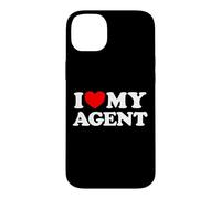 Agent Love Funny Cute Actor Literary Personal AI Agentic Fan Case for iPhone 14 Plus