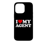 Agent Love Funny Cute Actor Literary Personal AI Agentic Fan Case for iPhone 14 Pro Max