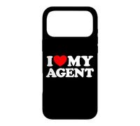 Agent Love Funny Cute Actor Literary Personal AI Agentic Fan Case for iPhone 17 Pro Max