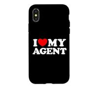 Agent Love Funny Cute Actor Literary Personal AI Agentic Fan Case for iPhone X/XS