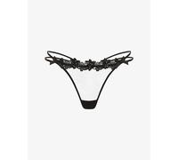 Agent Provocateur Womens Agent Provocateur Floss G-String Tulle Thong Black 2XL