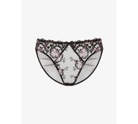 Agent Provocateur Womens Agent Provocateur Lana Lace Briefs Black/Pink L