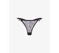 Agent Provocateur Womens Agent Provocateur Lorna Low-Rise Lace Thong Black L