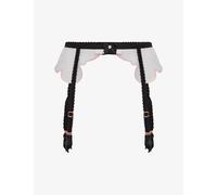 Agent Provocateur Womens Agent Provocateur Lorna Mesh Suspender Belt Black/Pink 3XL
