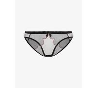 Agent Provocateur Womens Agent Provocateur Lorna Mid-Rise Mesh Briefs Black/Pink S