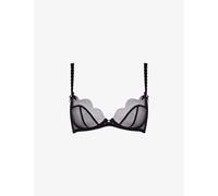 Agent Provocateur Womens Agent Provocateur Lorna Scalloped Mesh Underwired Bra Lorna Black 32D