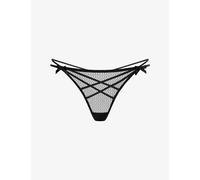 Agent Provocateur Womens Agent Provocateur Nicki G-String Mesh Thong Black L