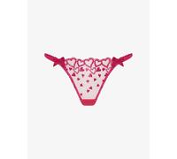 Agent Provocateur Womens Agent Provocateur Rozann G-String Tulle Thong Fuchsia 2XL