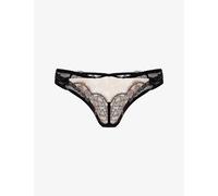 Agent Provocateur Womens Agent Provocateur Vitoria Lace Brazilian Briefs Black/Blush L