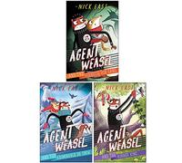 Agent Weasel Series 3 Books Collection Set By Nick East (Fiendish Fox Gang, Abominable Dr Snow, Robber King)