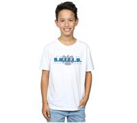 Agents of S.H.I.E.L.D. Director Of S.H.I.E.L.D. T-Shirt Marvel White 5-6 Years