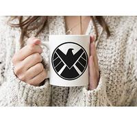 Agents of S H I E L D Shield Cool Logo White Coffee Tea Mug Regular 312ml Cup
