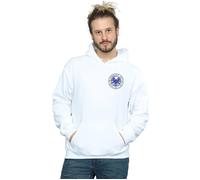Agents Of SHIELD Breast Print Hoodie Marvel White S