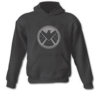 Agents of Shield Superhero Heavy Cotton Blend Hoodie