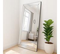 Agenzia 14 All Glass Full Length Leaner Wall Mirror 174 X 85Cm