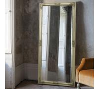 Agenzia 14 Antique Champagne Silver Full Length Leaner Mirror 74Cm X 160Cm