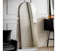 Agenzia 14 Modern Arched Framless Full Length Leaner Wall Mirror 120 X 50Cm