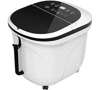 AGER with Heat, Digital Temperature Control, 4 sage Rollers, Soothe and Comfort Feet, Automatic Electric Age Footbath, One Key, Convenient
