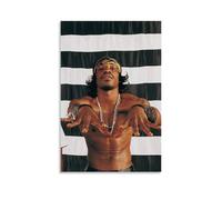 AGEUWRRGGH Andre3000 Poster Canvas Cover Wall Art Aesthetic Poster Modern Art Painting for Rooms 12x18inch(30x45cm) Unframe-style